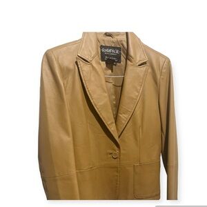 Sale‼️Rampage EUC Y2K Leather Jacket -Genuine Women/ Junior .